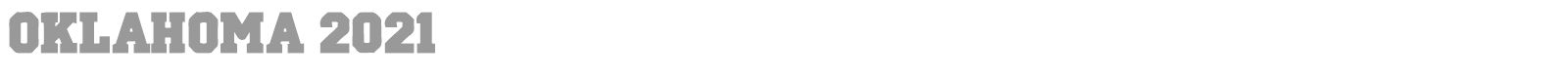 Oklahoma 2021 font preview
